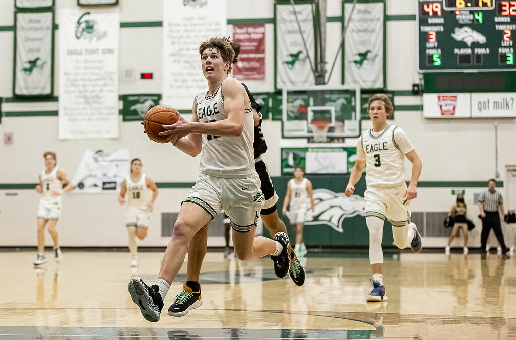 Eagle Overpowers CDA 66-51